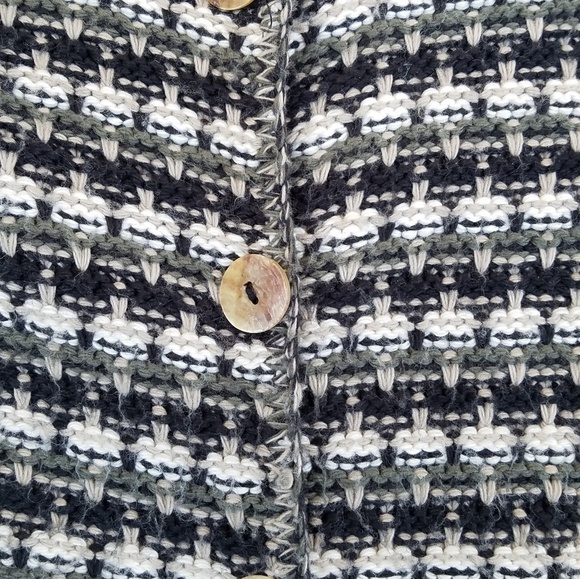 Vintage reba rose button front cardigan - Picture 3 of 6